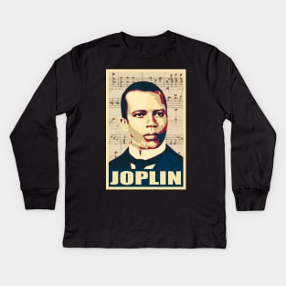 Scott Joplin Kids Long Sleeve T-Shirt